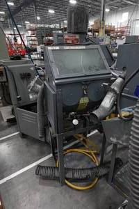 lot 293 image: Trinco 2088 ST Tumble Blaster&nbspSandblasting Cabinet with Stand