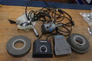 lot 322 image: Foredom Flex Shaft Polishing Machine