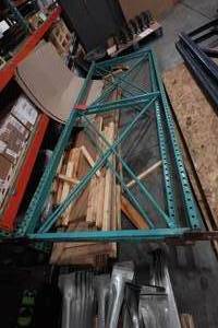 lot 10 image: Uprights for Pallet Racking - 10 Tall