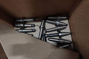 lot 378 image: CNC Machine Tool Holders