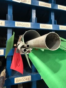lot 471 image: Stainless Steel and Aluminum Pipe