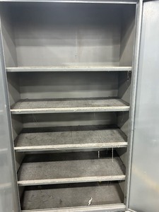 lot 14 image: Heavy Duty Metal Cabinet