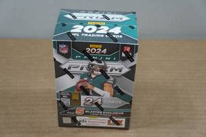 lot 4 image: 2024 Panini Prizm Blaster Box of Football Card Packs - Lazer Prizms