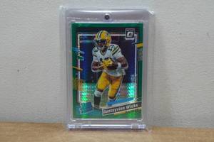 lot 8 image: 2023 Panini Optic Dontayvion Wicks Rookie Football Card