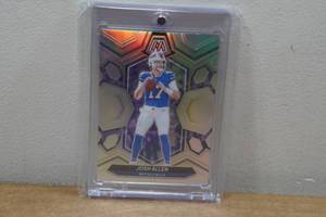 lot 10 image: 2024 Panini Mosaic Prizm Josh Allen Football Card