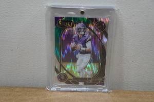 lot 11 image: 2024 Panini Select JJ McCarthy Rookie Football Card