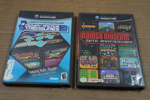 lot 33 image: 2 Nintendo GameCube Games - Midway Arcade & Namco Museum
