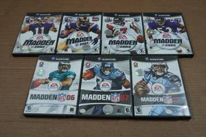 lot 42 image: 7 Nintendo GameCube Games - Madden