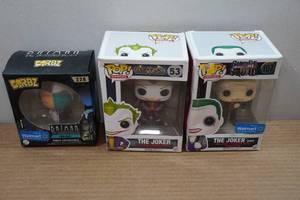 lot 73 image: 3 Batman Figurines - Two Face & Joker