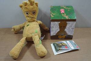lot 76 image: Groot Scentsy Buddy and Stuffed Figurine