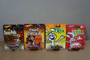 lot 139 image: 4 Hot Wheels General Mills Series