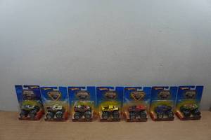 lot 172 image: 7 Hot Wheels Monster Jam Trucks - Early - Avenger, TMNT, Brutus