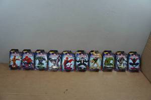 lot 197 image: 10 Hot Wheels Marvel Ultimate Spider-Man Series