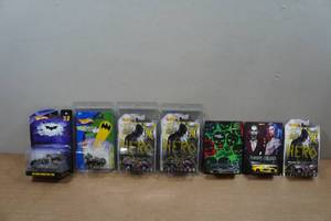 lot 200 image: 7 Hot Wheels - Batman & Suicide Squad