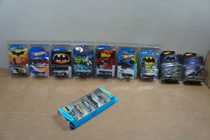 lot 203 image: Assorted Batman Hot Wheels Series