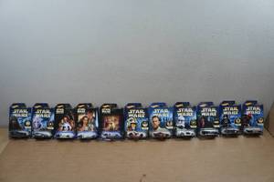 lot 206 image: 11 Hot Wheels Star Wars Series