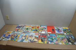 lot 253 image: Comic Books - She-Hulk, Punisher, Daredevil, Psi Force, Darkhawk, Secret Wars