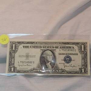 1935 D Uncirculated Washington State Certificate