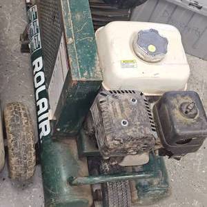 lot 45 image: Rolan Air Compressor with Honda GX Motor-works