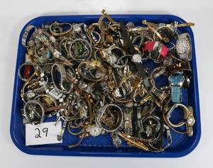 lot 29 image: Large Lot of Miscellaneous Watches