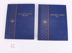 lot 62 image: Vintage Wheat Penny Lot 1909-1964 Lincoln Cents