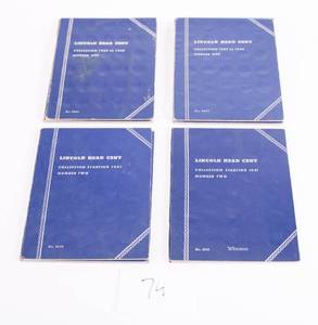 lot 74 image: Wheat Penny Lot 1909-1962