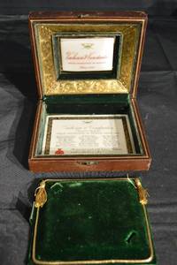lot 134 image: Vacheron Constantin Watch Presentation Box with Royalty Certificate - Since 1785
