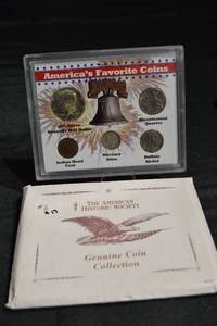 lot 24 image: The American Historic Society Genuine Coin Collection - Americas Favorite Coins