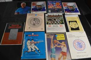 lot 298 image: Vintage Minnesota State High School League Memorabilia Lot - 1970s Yearbooks & Posters