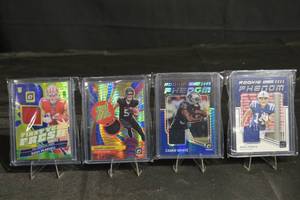 lot 309 image: Donruss Optic NFL Rookie Patch Cards - Drake London, Zamir White, Alec Pierce, Ricky Pearsall (Lot of 4)