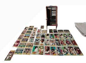 lot 203C image: Vintage NFL Football Card Collection Binder Lot - All-Pro & Team Cards