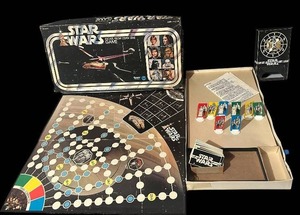 lot 212C image: LL -Vintage  Star Wars Escape from Death Star Game - Vintage Board Game