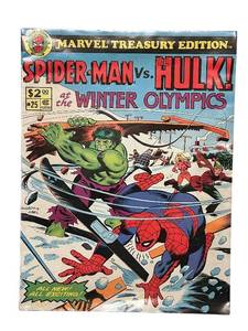 lot 214C image: LL - Marvel Treasury Edition - Spider-Man vs Hulk at the Winter Olympics Comic Book