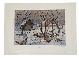 lot 215C image: LL - Les C. Kuuba In Shelter - 1979 Limited Edition Print