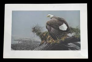 lot 33R image: DR - Robert Bateman Vantage Point Limited Edition Unframed Print