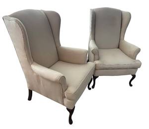 lot 84R image: LR - Charming Vintage Armchairs