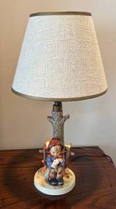 lot 97R image: Goebel Hummel Vintage Lamp