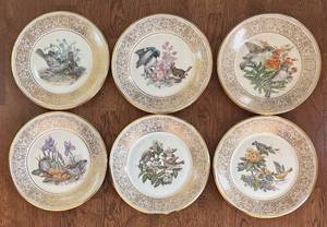 lot 314R image: DR - Lenox Boehm Birds Plates - Limited Annual Edition