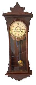 lot 319R image: LR - Vintage Sembrich Eight-Day Wall Clock