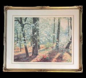 lot 405R image: K - Windsor Art Sunlight Woods Print