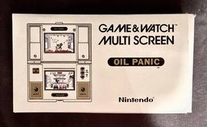 lot 48HH image: LL -Nintendo Game & Watch Oil Panic OP-51 Multi Screen (1982)