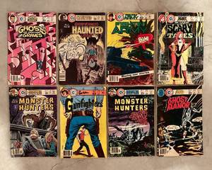 lot 79H image: LL - Charlton Comics Lot of 9 Vintage MonsterHorror Comics - Ghosts of Doctor Graves, Ghost Manor