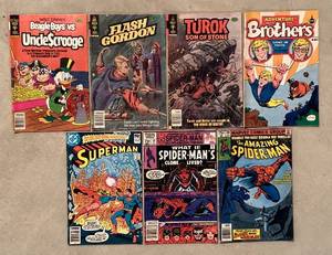 lot 110H image: LL - Vintage Comics Lot - Marvel, DC, Gold Key, Spire, Disney (7 Issues)