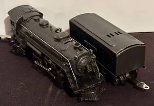 lot 142H image: LL - Lionel 1666E 2-6-2 Steam Locomotive (O Gauge) w Lionel Lines Tender - Lot of 2 Trains