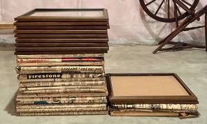 lot 428H image: LL - Assorted Vintage Large Picture Frames
