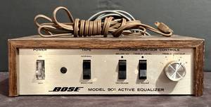 lot 430H image: LL - Bose 901 Active Equalizer - Model 901, Serial 37791, 117V 50-60Hz 15W