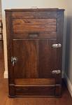 K - Antique Rhinelander Icebox Cabinet - Rhinelander Refrigerator Company