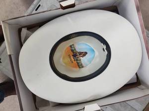 lot 12 image: Stetson White Cowboy Hat 5XB - Size 7