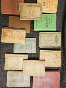 lot 36 image: Vintage Baldwins Readers Lot (FirstSecondThird Year)  School Registers & English Grammar, 19th C