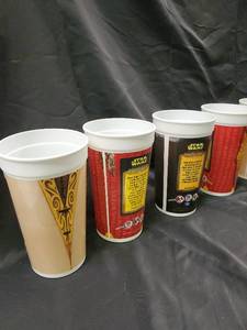 lot 109 image: Star Wars Episode I Darth Maul Promo Cups - Batman & Disney Collectible Lot